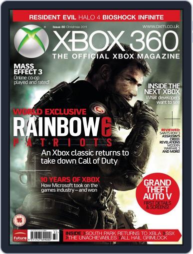 Xbox: The Official December 6th, 2011 Digital Back Issue Cover