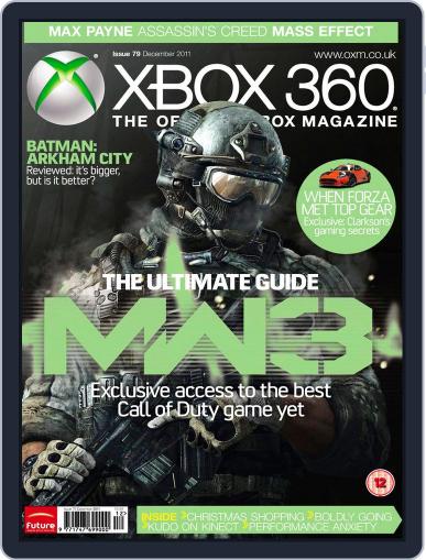Xbox: The Official December 1st, 2011 Digital Back Issue Cover