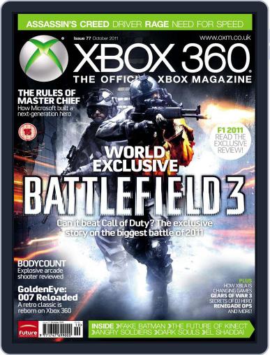 Xbox: The Official September 1st, 2011 Digital Back Issue Cover