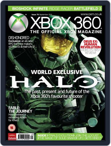 Xbox: The Official August 3rd, 2011 Digital Back Issue Cover