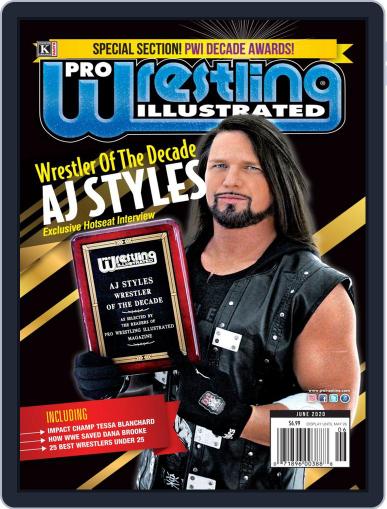 Pro Wrestling Illustrated June 1st, 2020 Digital Back Issue Cover