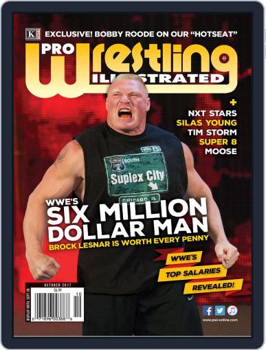 Pro Wrestling Illustrated August 28th, 2017 Digital Back Issue Cover