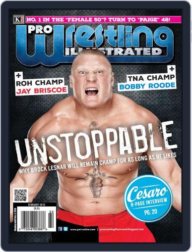 Pro Wrestling Illustrated November 13th, 2014 Digital Back Issue Cover