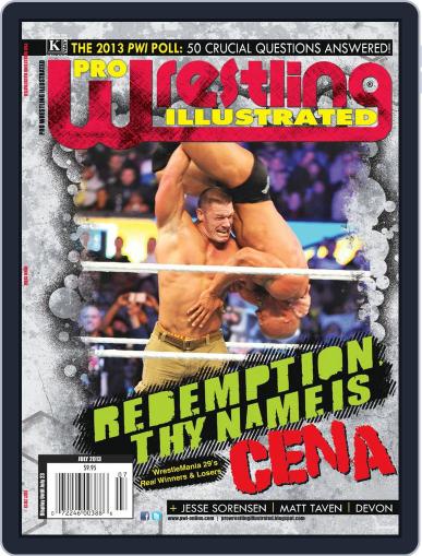 Pro Wrestling Illustrated April 22nd, 2013 Digital Back Issue Cover