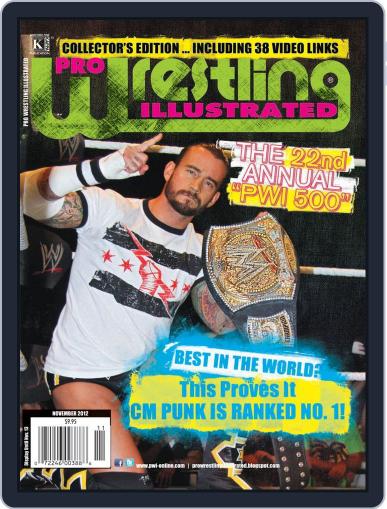 Pro Wrestling Illustrated August 23rd, 2012 Digital Back Issue Cover