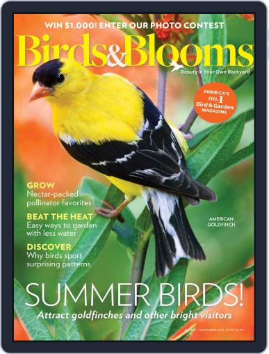Birds & Blooms August 1st, 2019 Digital Back Issue Cover
