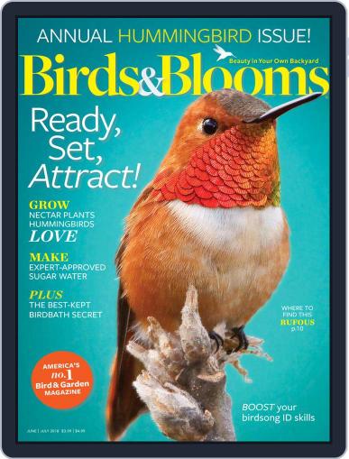 Birds & Blooms June 1st, 2018 Digital Back Issue Cover