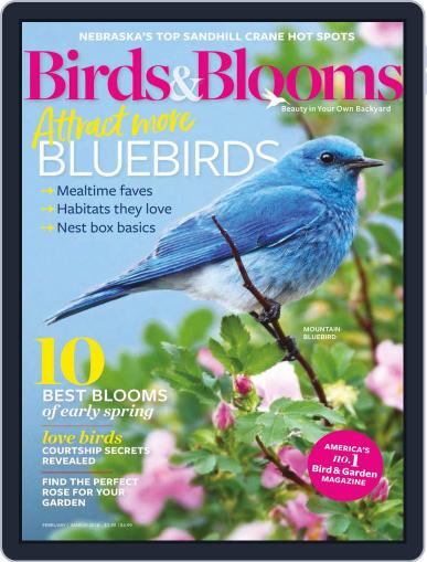 Birds & Blooms February 1st, 2018 Digital Back Issue Cover