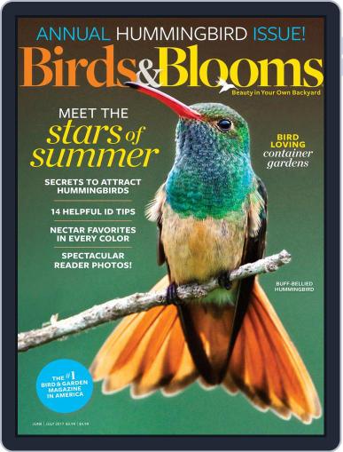 Birds & Blooms June 1st, 2017 Digital Back Issue Cover