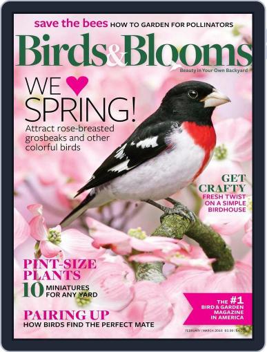 Birds & Blooms January 6th, 2016 Digital Back Issue Cover