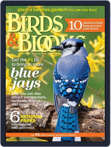 Birds & Blooms January 7th, 2015 Digital Back Issue Cover