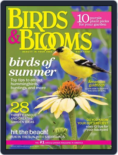 Birds & Blooms July 10th, 2014 Digital Back Issue Cover