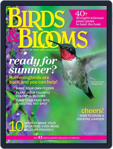 Birds & Blooms June 16th, 2014 Digital Back Issue Cover
