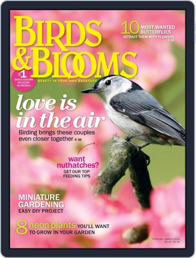 Birds & Blooms January 10th, 2014 Digital Back Issue Cover