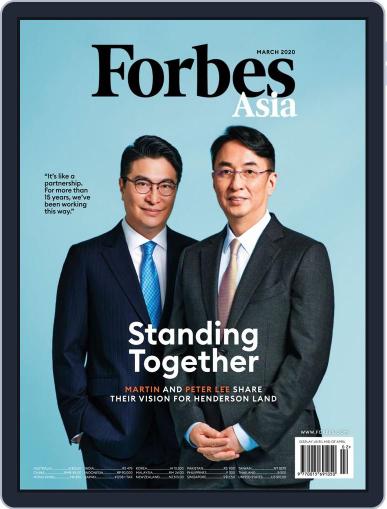 Forbes Asia March 1st, 2020 Digital Back Issue Cover