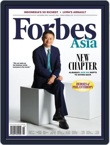 Forbes Asia December 1st, 2019 Digital Back Issue Cover