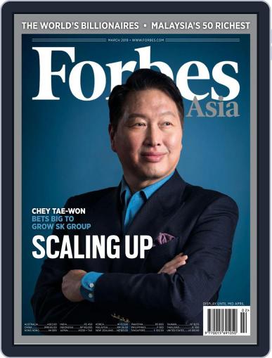 Forbes Asia March 1st, 2019 Digital Back Issue Cover