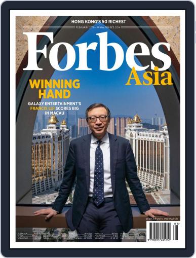 Forbes Asia February 1st, 2019 Digital Back Issue Cover