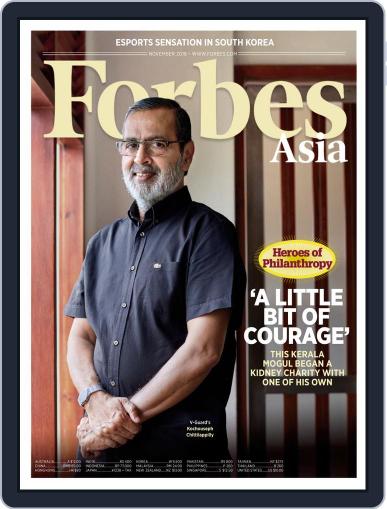 Forbes Asia November 1st, 2018 Digital Back Issue Cover