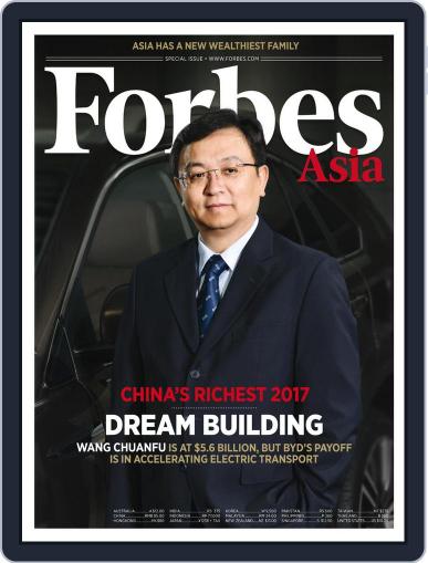 Forbes Asia November 1st, 2017 Digital Back Issue Cover