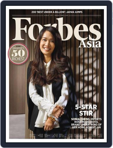 Forbes Asia August 1st, 2017 Digital Back Issue Cover