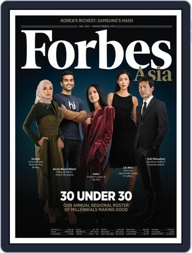 Forbes Asia May 1st, 2017 Digital Back Issue Cover