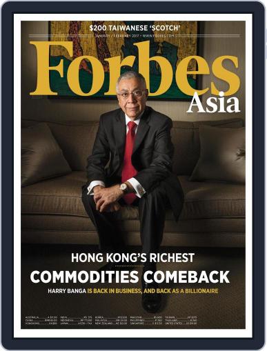 Forbes Asia January 1st, 2017 Digital Back Issue Cover