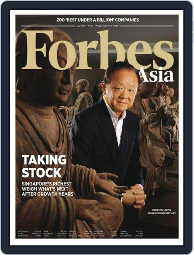 Forbes Asia August 5th, 2016 Digital Back Issue Cover