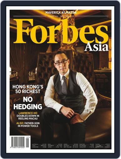 Forbes Asia January 9th, 2016 Digital Back Issue Cover