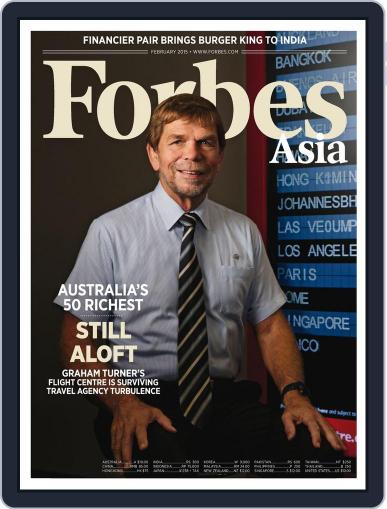 Forbes Asia February 1st, 2015 Digital Back Issue Cover