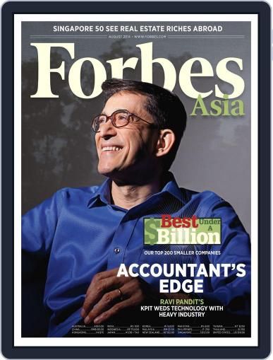 Forbes Asia July 28th, 2014 Digital Back Issue Cover