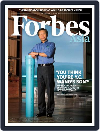 Forbes Asia May 2nd, 2014 Digital Back Issue Cover