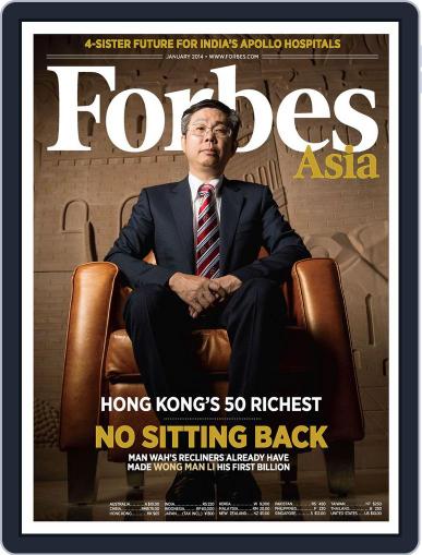 Forbes Asia January 9th, 2014 Digital Back Issue Cover
