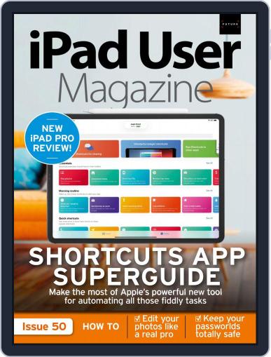 Ipad User October 1st, 2018 Digital Back Issue Cover