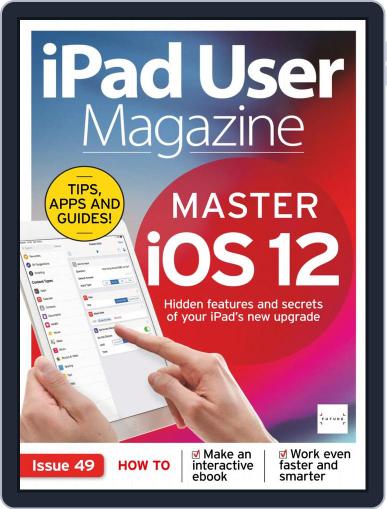 Ipad User September 1st, 2018 Digital Back Issue Cover