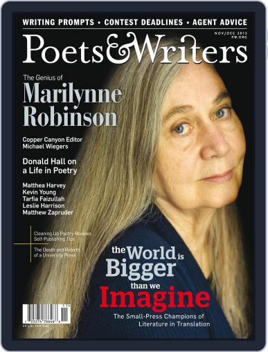 Poets & Writers November 1st, 2015 Digital Back Issue Cover