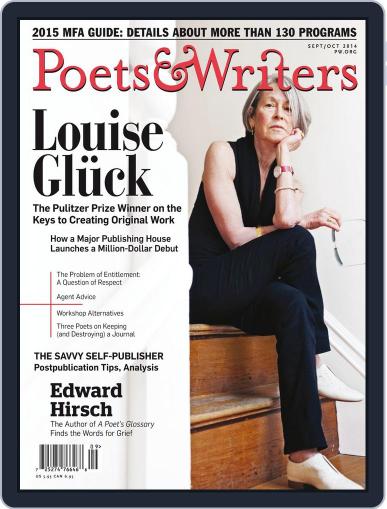 Poets & Writers August 20th, 2014 Digital Back Issue Cover