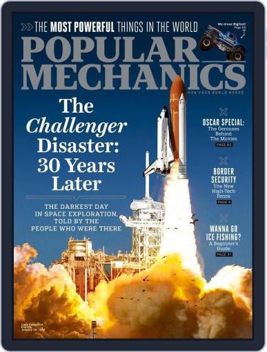Popular Mechanics December 30th, 2015 Digital Back Issue Cover