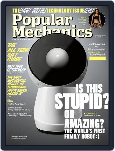 Popular Mechanics December 1st, 2014 Digital Back Issue Cover
