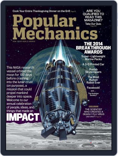 Popular Mechanics October 13th, 2014 Digital Back Issue Cover