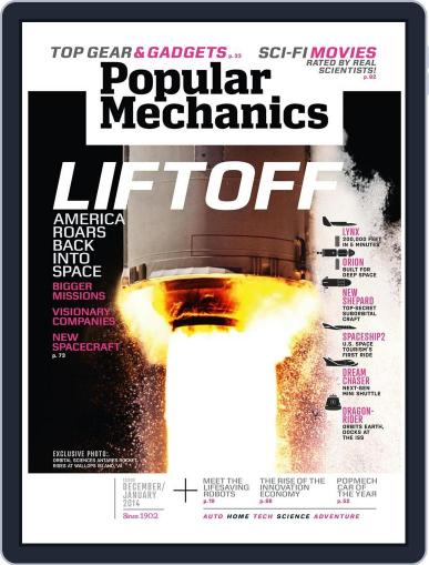 Popular Mechanics November 14th, 2013 Digital Back Issue Cover
