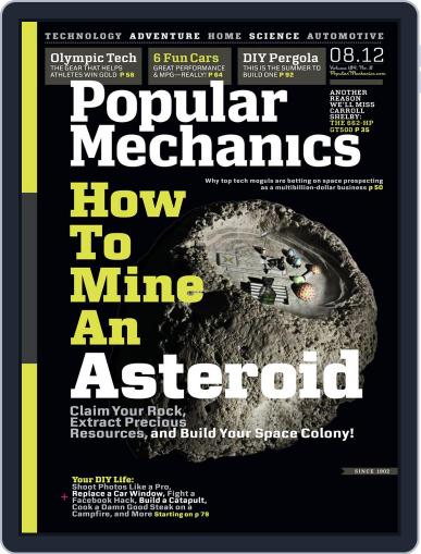 Popular Mechanics July 17th, 2012 Digital Back Issue Cover