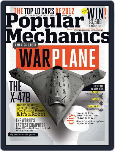 Popular Mechanics November 17th, 2011 Digital Back Issue Cover
