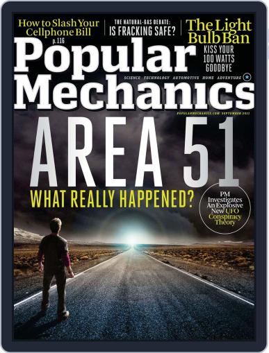 Popular Mechanics August 10th, 2011 Digital Back Issue Cover