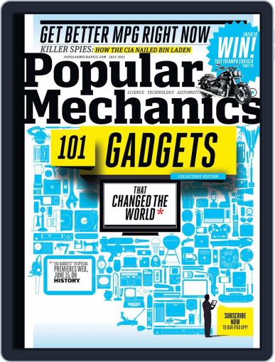 Popular Mechanics June 14th, 2011 Digital Back Issue Cover