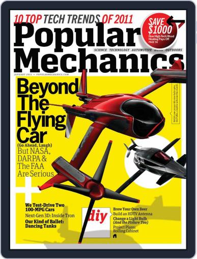 Popular Mechanics January 4th, 2011 Digital Back Issue Cover