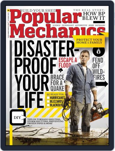 Popular Mechanics September 14th, 2010 Digital Back Issue Cover