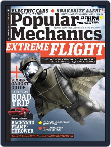 Popular Mechanics May 11th, 2010 Digital Back Issue Cover