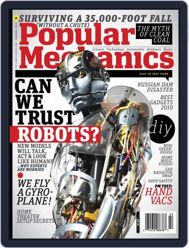 Popular Mechanics January 8th, 2010 Digital Back Issue Cover