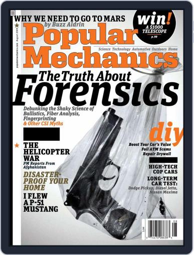 Popular Mechanics July 14th, 2009 Digital Back Issue Cover